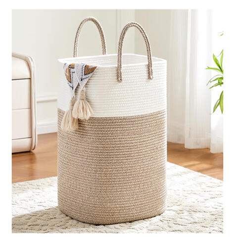 Laundry Basket — Lightweight and roomy for clothes, towels, or quick clean-ups.