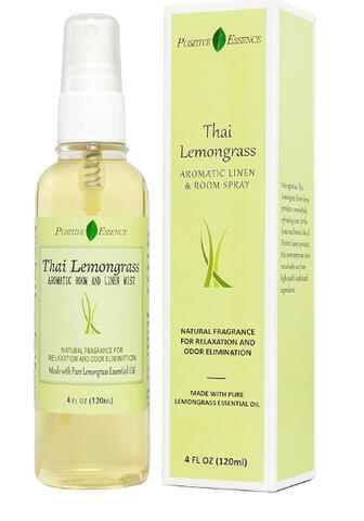 Lemongrass Room Spray - Fresh scent for quick reset moments.
