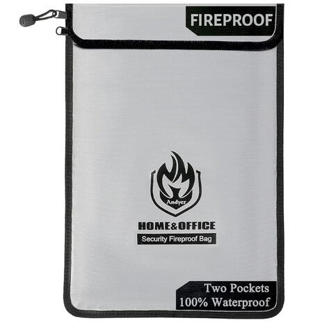 Fireproof Document Pouch - Keeps important papers protected and organized.